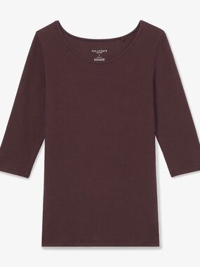 MM LaFleur Soyoung ribbed scoop-neck tee